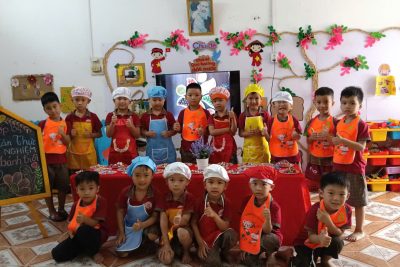 MỤC TIÊU THỰC HIỆN CHỦ ĐỀ : TRƯỜNG TIỂU HỌC – KHÔI MẪU GIÁO 5 TUỔI